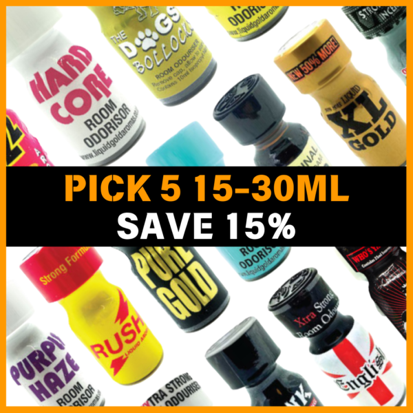 Pick 5 15-30ml save 15%