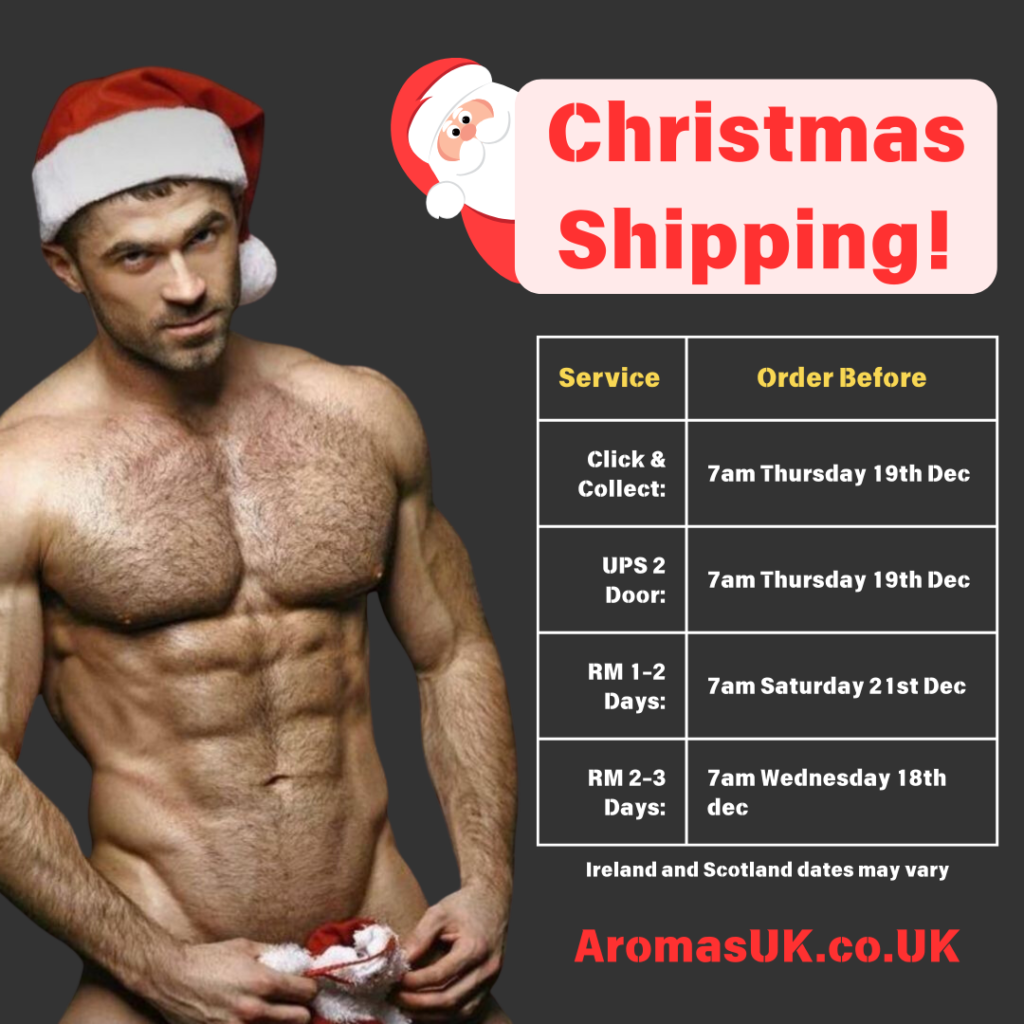 AromasUk Christmas Shipping