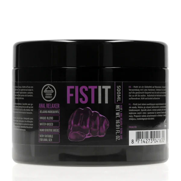 Fist It Anal Relaxer Black Label 500ml