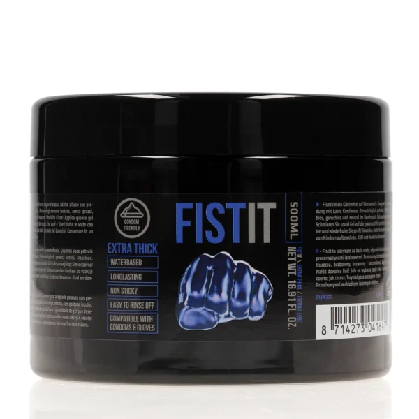 Fist It Extra Thick Black Label Anal Lubricant 500ml