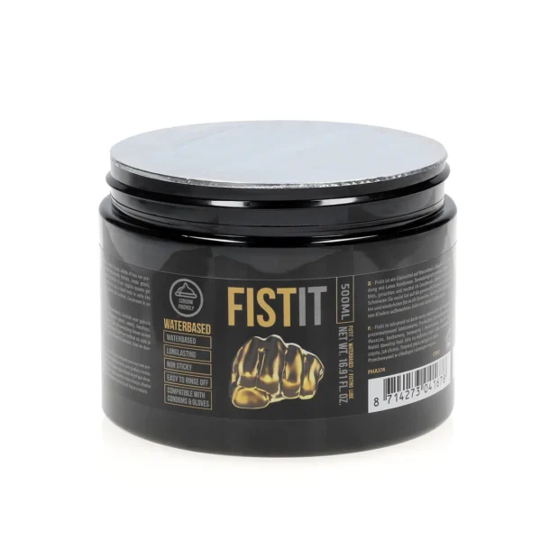 Fist It Numbing Black Label Water-Based Lubricant 500ml - Image 4