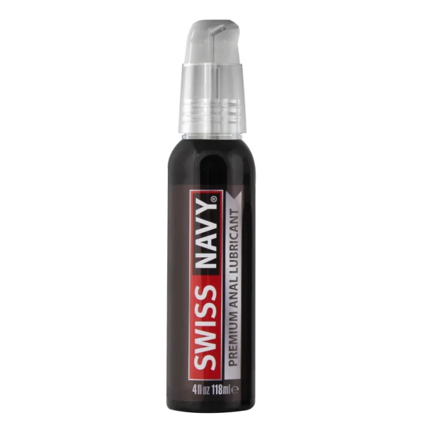 Premium Silicone-Based Anal Lubricant – 4 fl oz / 118 ml