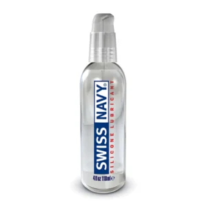 Swiss Navy Premium Silicone-Based Lubricant – 4 fl oz / 118 ml