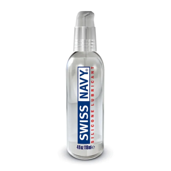 Swiss Navy Premium Silicone-Based Lubricant – 4 fl oz / 118 ml