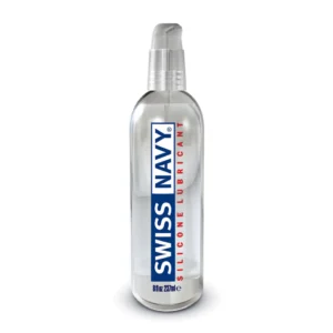 Swiss Navy® Premium Silicone-Based Lubricant – 8 fl oz / 237 ml