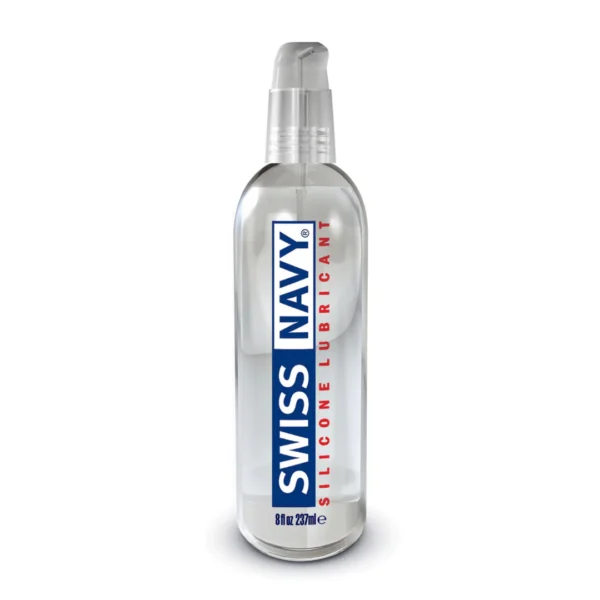 Swiss Navy® Premium Silicone-Based Lubricant – 8 fl oz / 237 ml