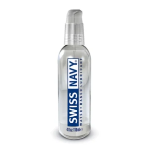 Swiss Navy Premium Water-Based Lubricant – 4 fl oz / 118 ml