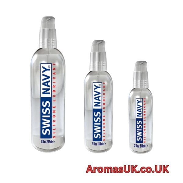 Swiss Navy Premium Silicone-Based Lubricant – Silky, Long-Lasting Glide